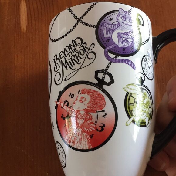 Disney Store Alice in Wonderland 'Beyond the Mirror' Coffee Mug - Picture 6 of 11
